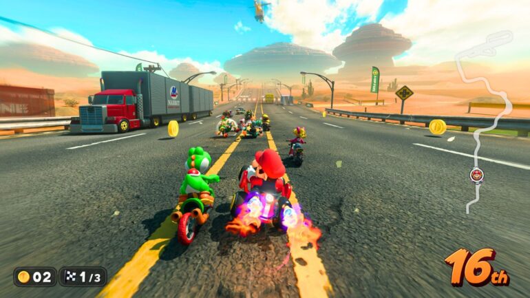 Mario Kart World Ingame Screenshots