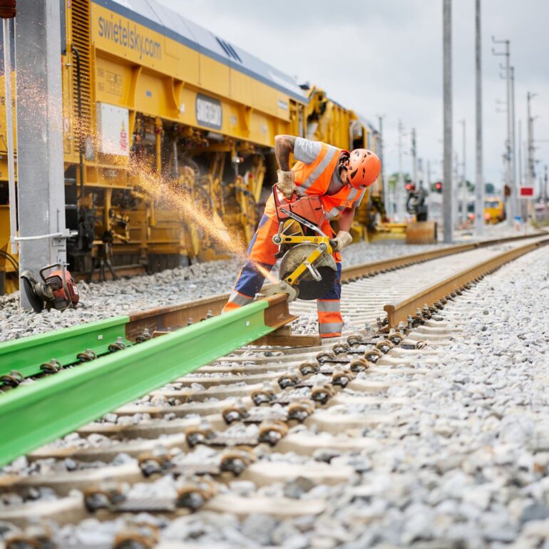 Grüne Schienen in Oberösterreich! © ÖBB Andreas Scheiblecker