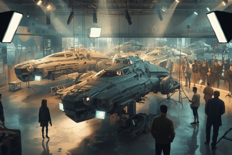 Star Trek KI Filmset