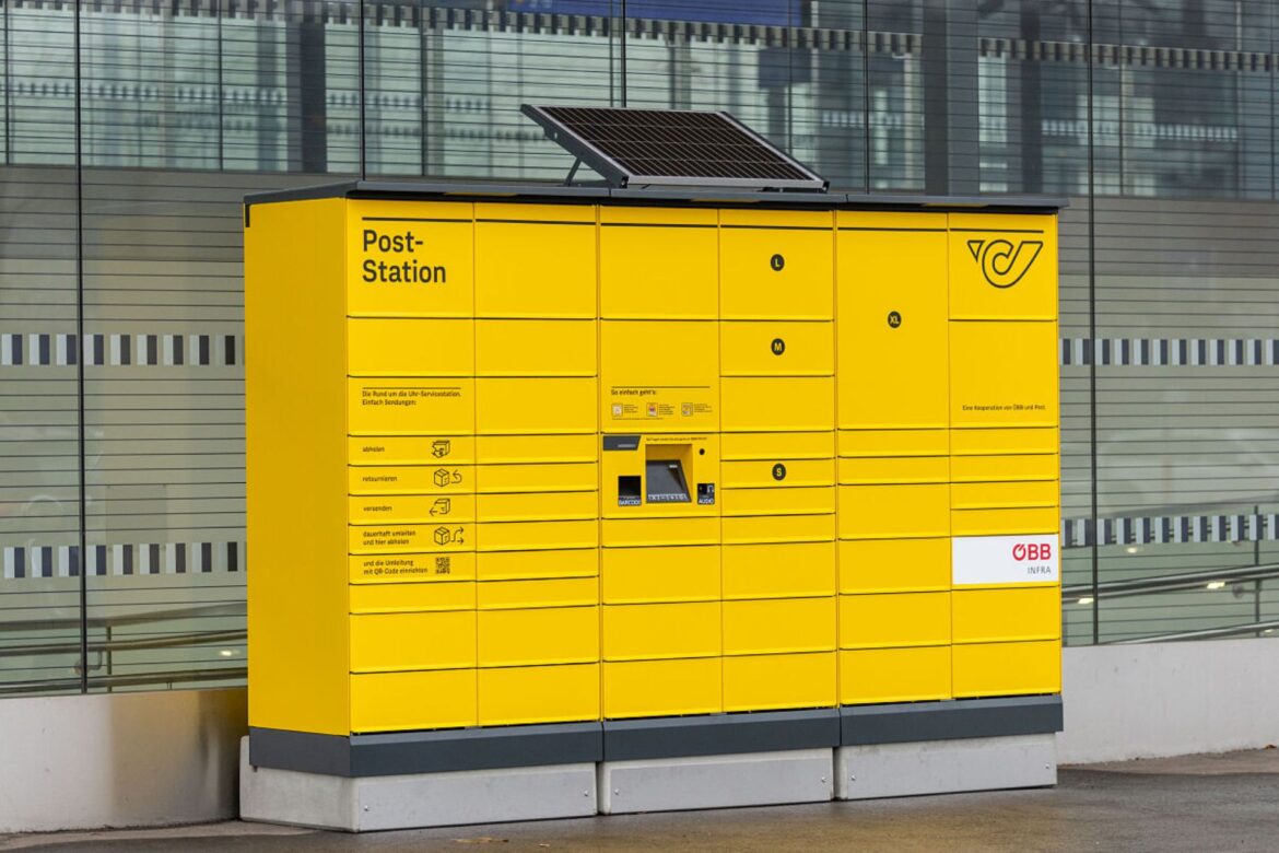 ÖBB und Post starten 24/7 Poststationen an Bahnhöfen in ganz Österreich
